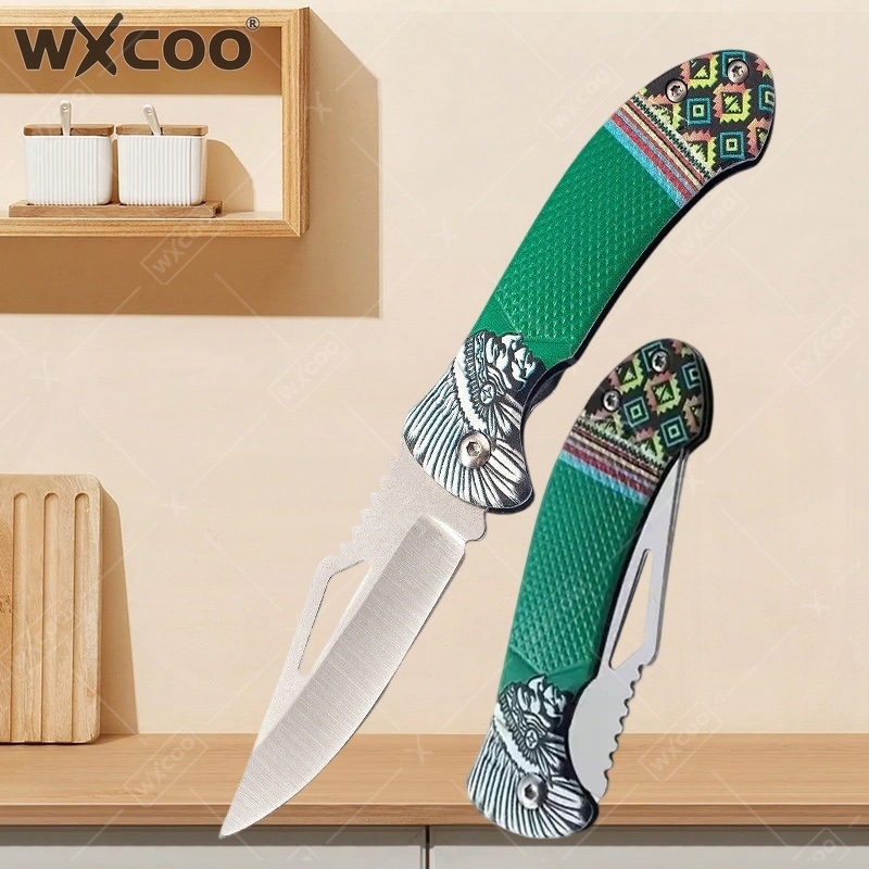 Kitchen Gadgets And Equipment - Couteau pliant WXCOO en acier inoxydable,
