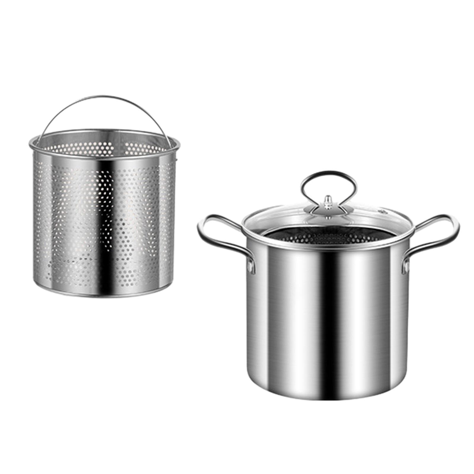 Kitchen Room Gadgets - Marmite à frire avec panier filtrant,
