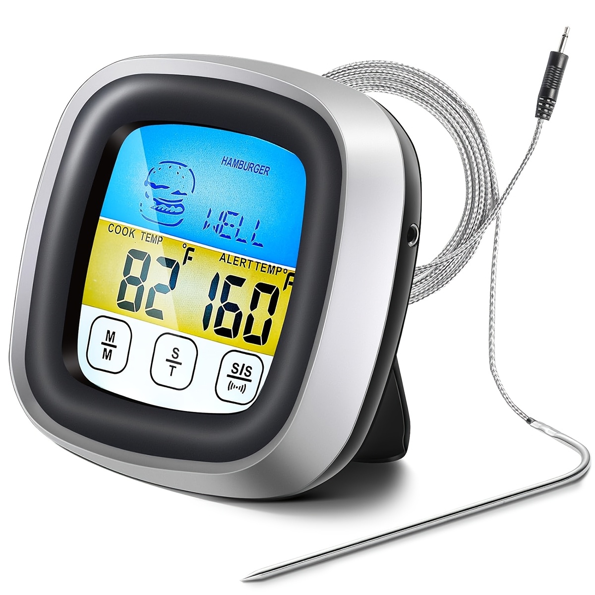 Meat Thermometer - Thermomètre numérique pour viande, minuteur de