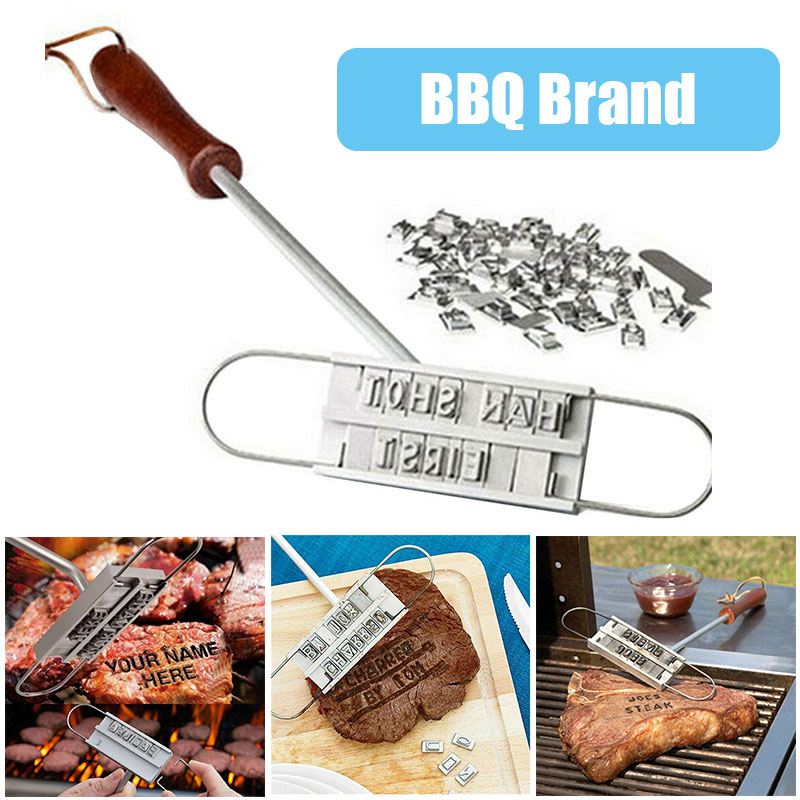 Kitchen Gadgets Brand - Fer de marquage avec 55 lettres,