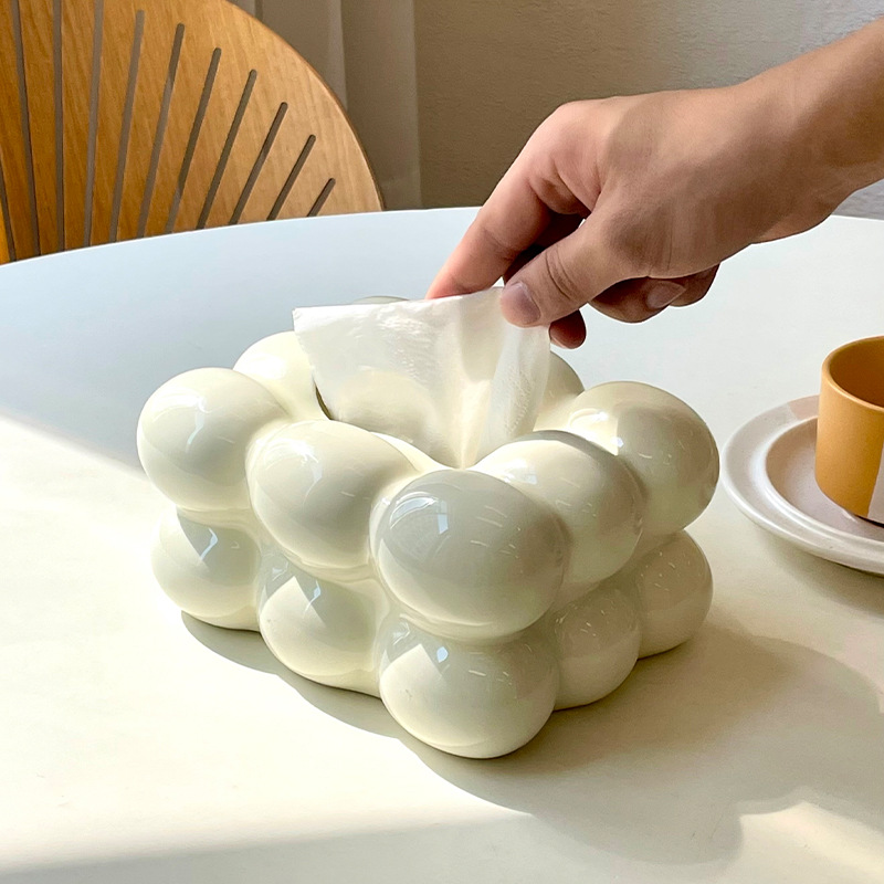 Kitchen Room Gadgets - Boîte à mouchoirs en céramique de