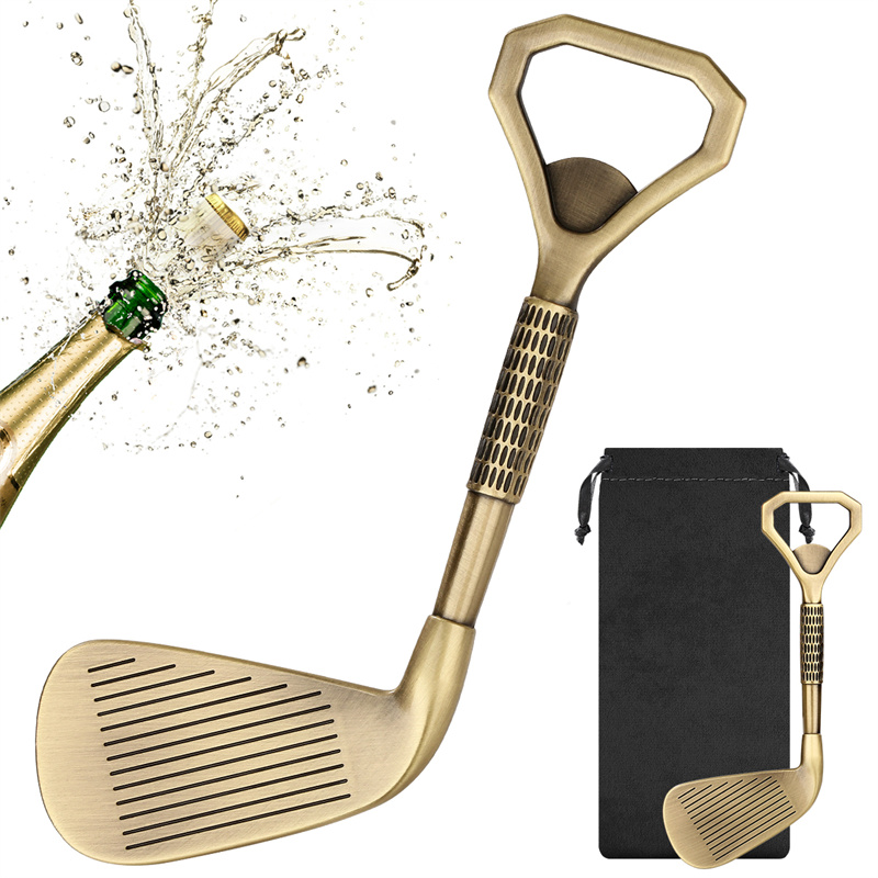 Kitchen Gadgets Club - Ouvre-bouteille multifonctionnel en métal en forme