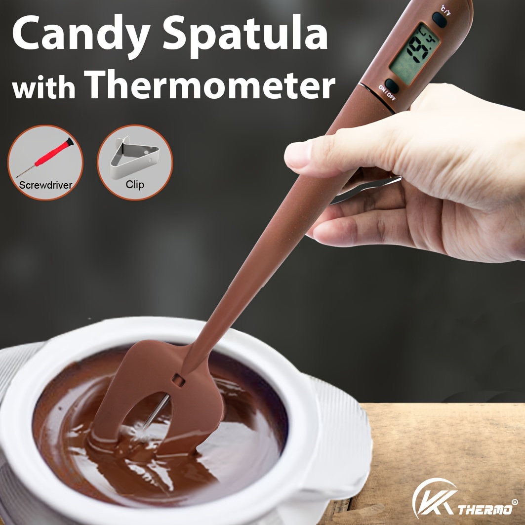 Kitchen Gadgets Under 100 - Spatule numérique avec thermomètre pour confiserie,
