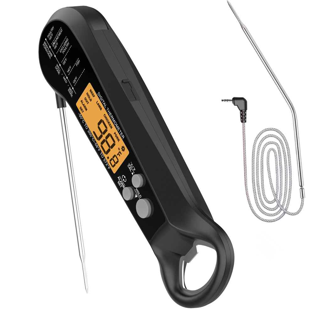 Meat Thermometer - Thermomètre à viande professionnel à câble