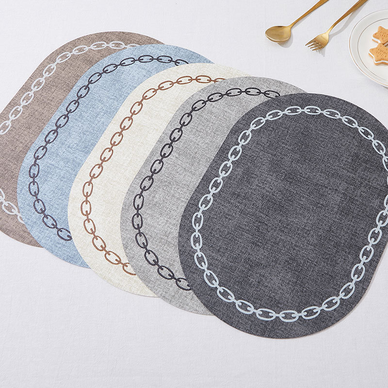Napperon de Table ovale en Fau - Kitchen Gadgets Luxury avis et prix