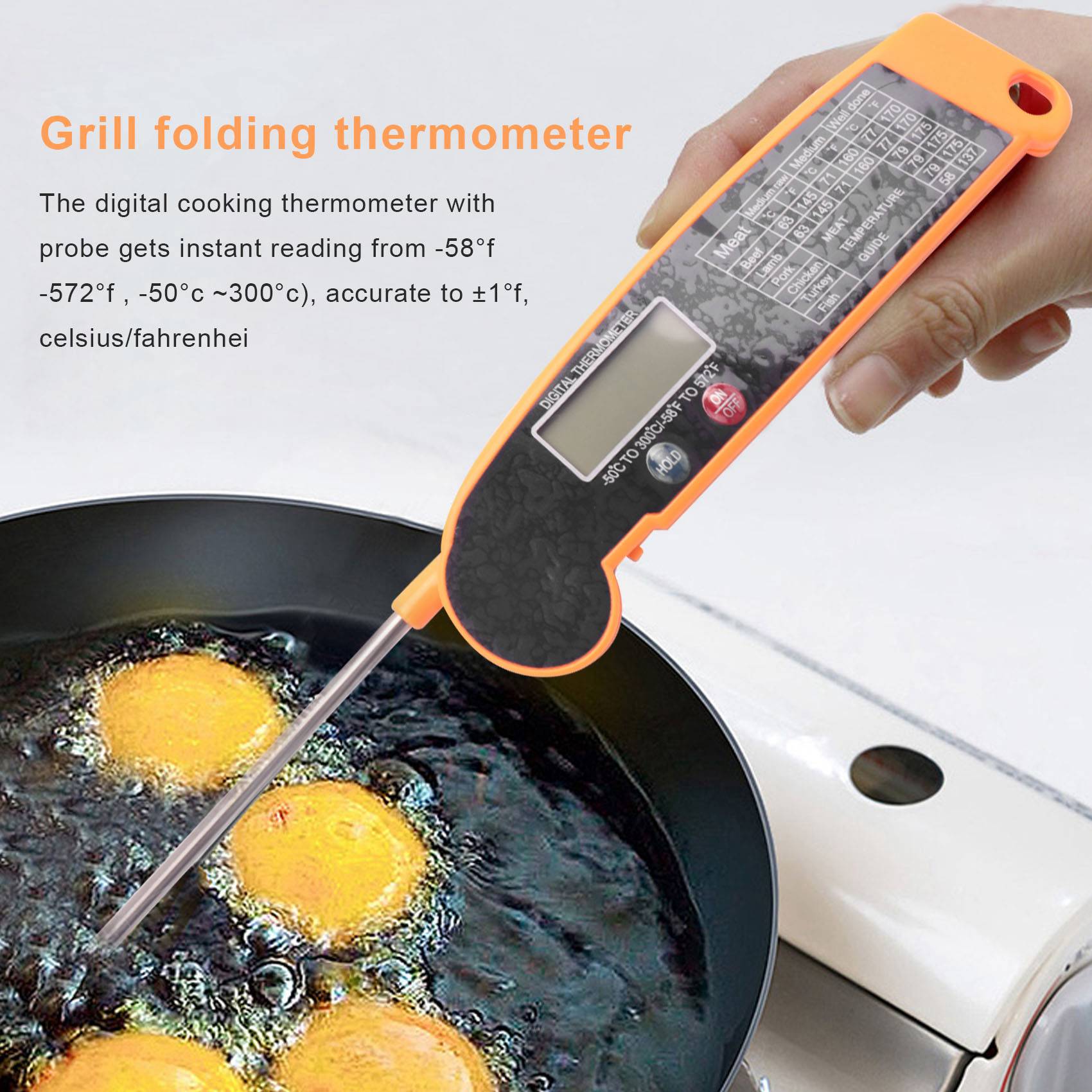 Thermomètre à viande instantan - Meat Thermometer avis et prix