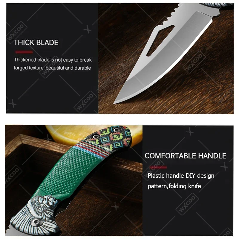 Couteau pliant WXCOO en acier  - Kitchen Gadgets And Equipment avis et prix