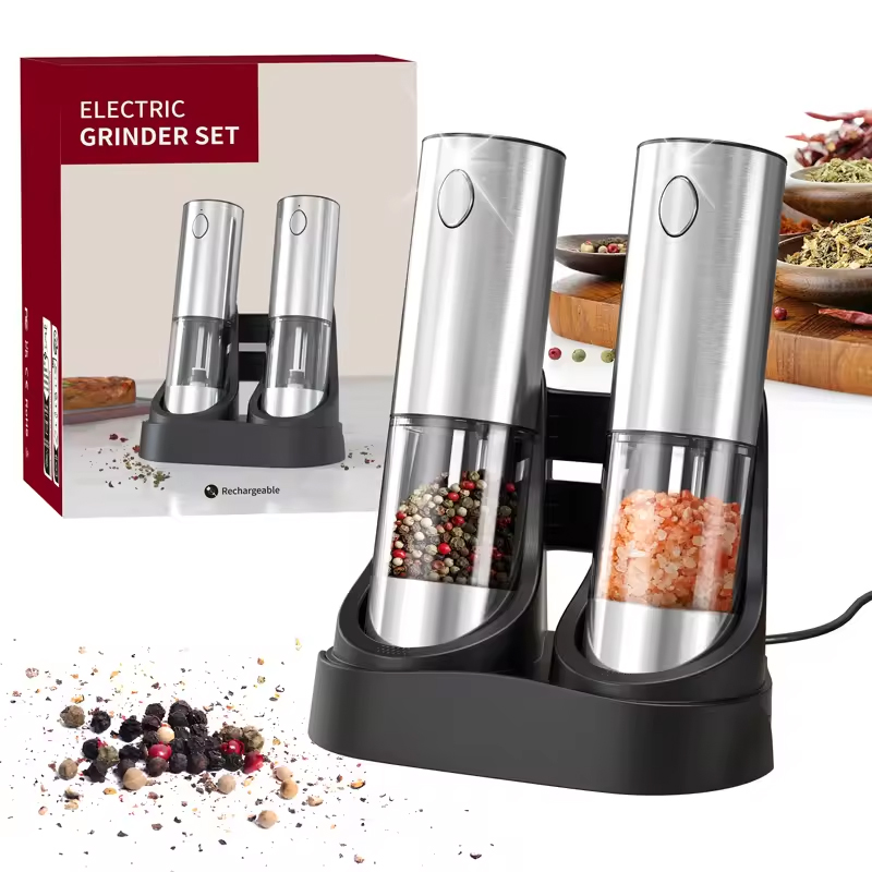 Moulin à sel et à poivre élect - Kitchen Gadgets Electric avis et prix