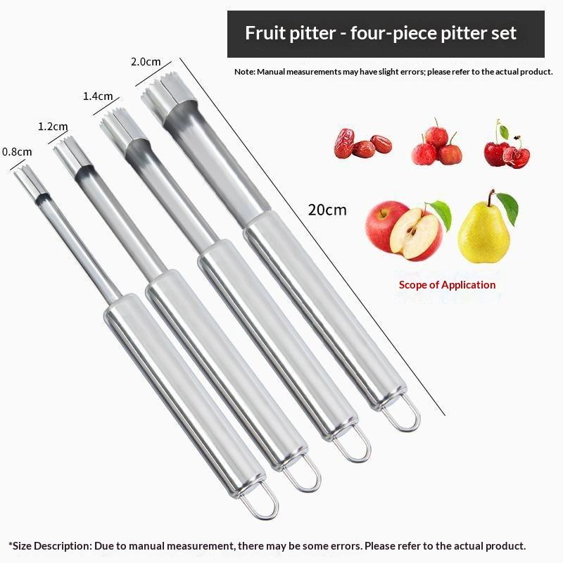 Lot de 4 dénoyauteurs de fruit - Kitchen Home Gadgets avis et prix