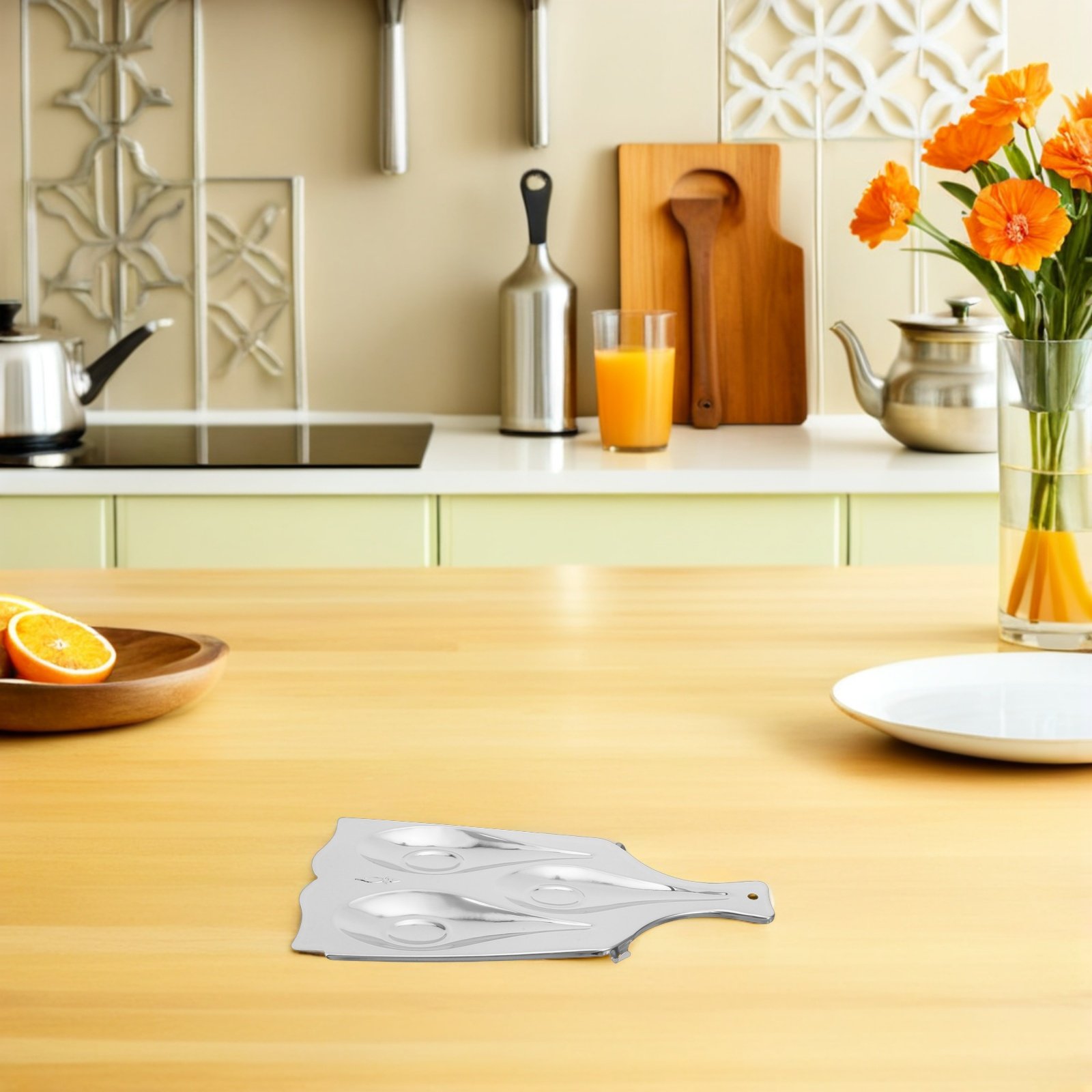 Repose-cuillère à trois compar - Kitchen Gadgets Under 100 avis et prix