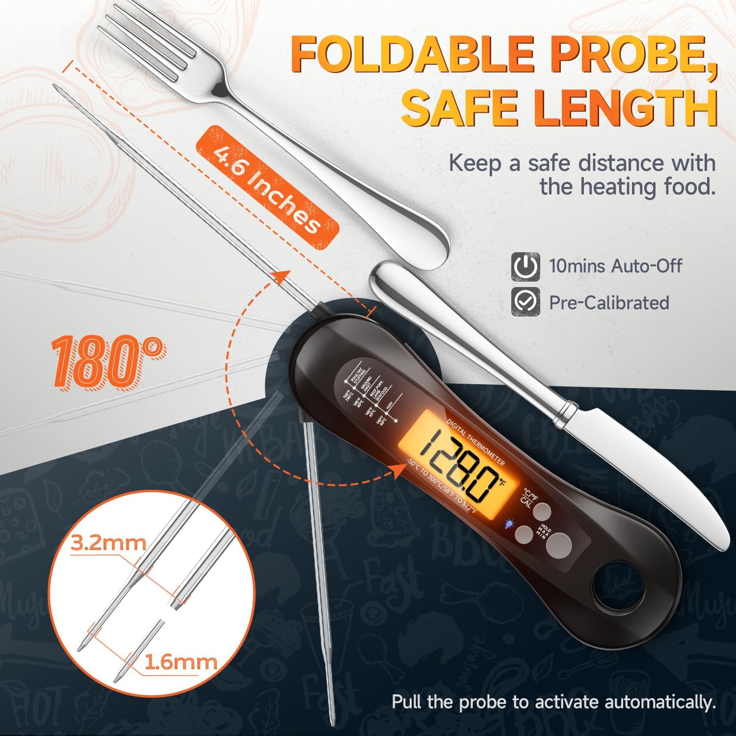 Thermomètre à viande numérique - Meat Thermometer avis et prix