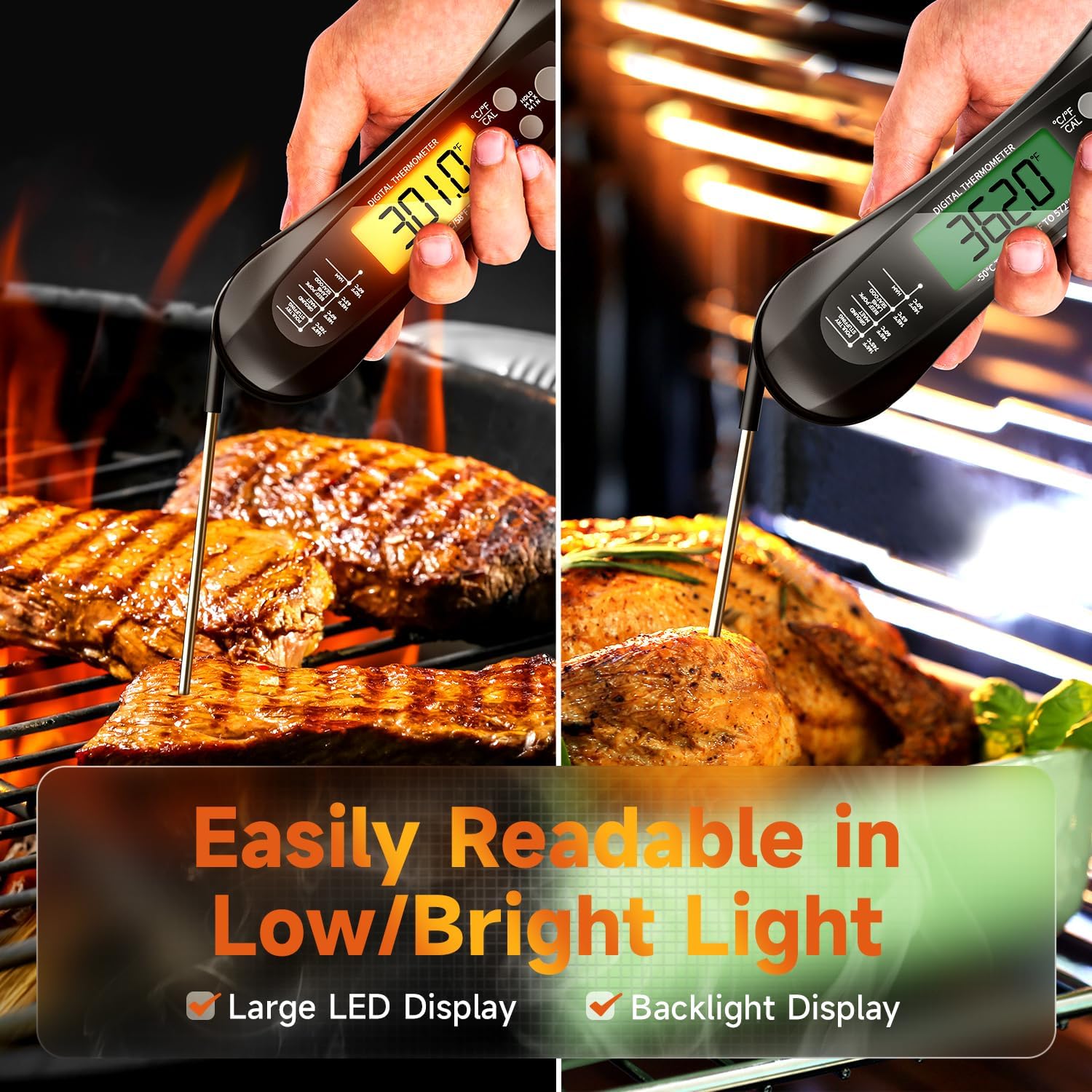 Thermomètre à viande numérique - Meat Thermometer avis et prix