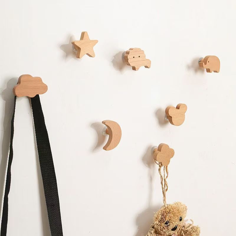 1pc Crochets en bois mignons p - Kitchen Room Gadgets avis et prix