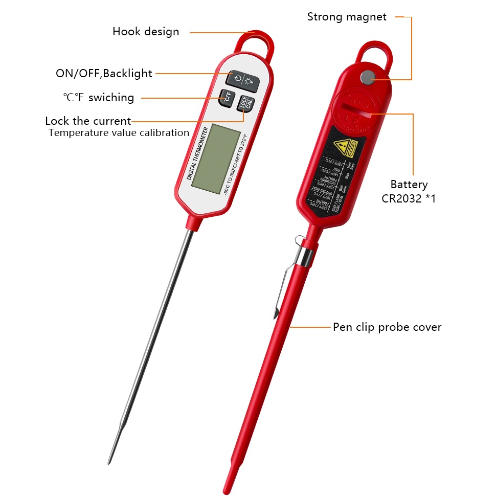 Thermomètre à viande numérique - Meat Thermometer avis et prix
