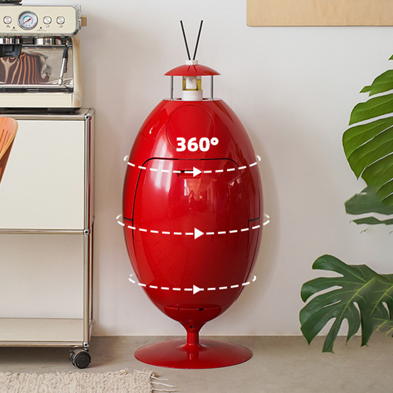 Poubelle rotative ménage salon - Kitchen Gadgets Luxury avis et prix