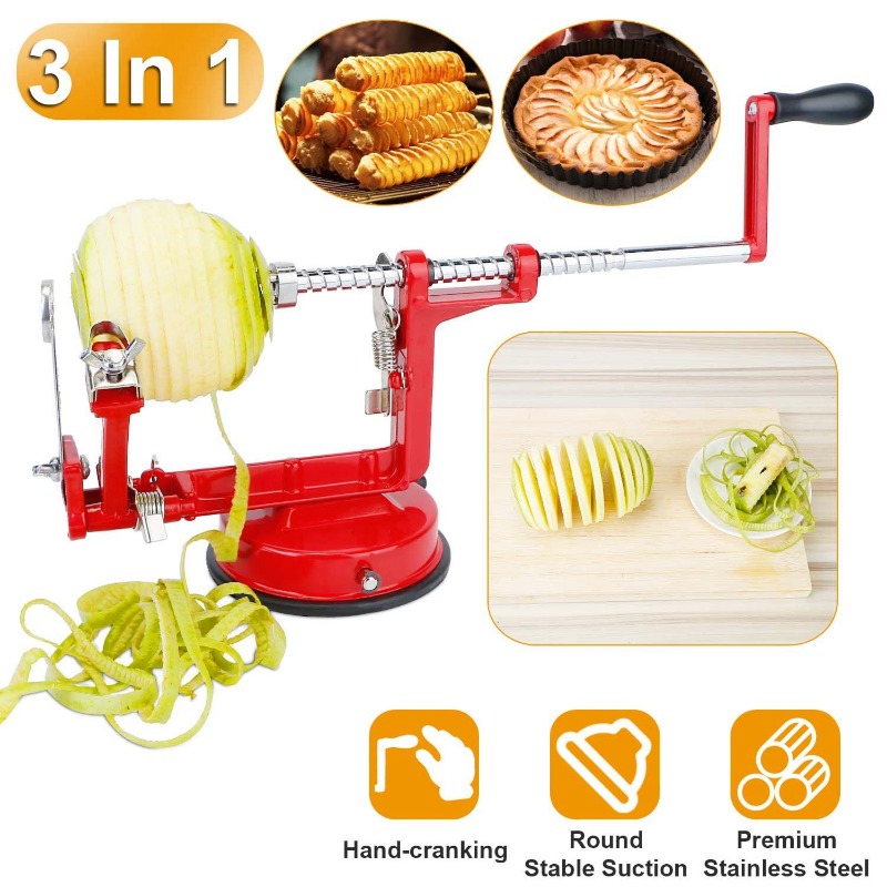 Éplucheur de pommes 3-en-1 à r - Apple Corer Slicer avis et prix