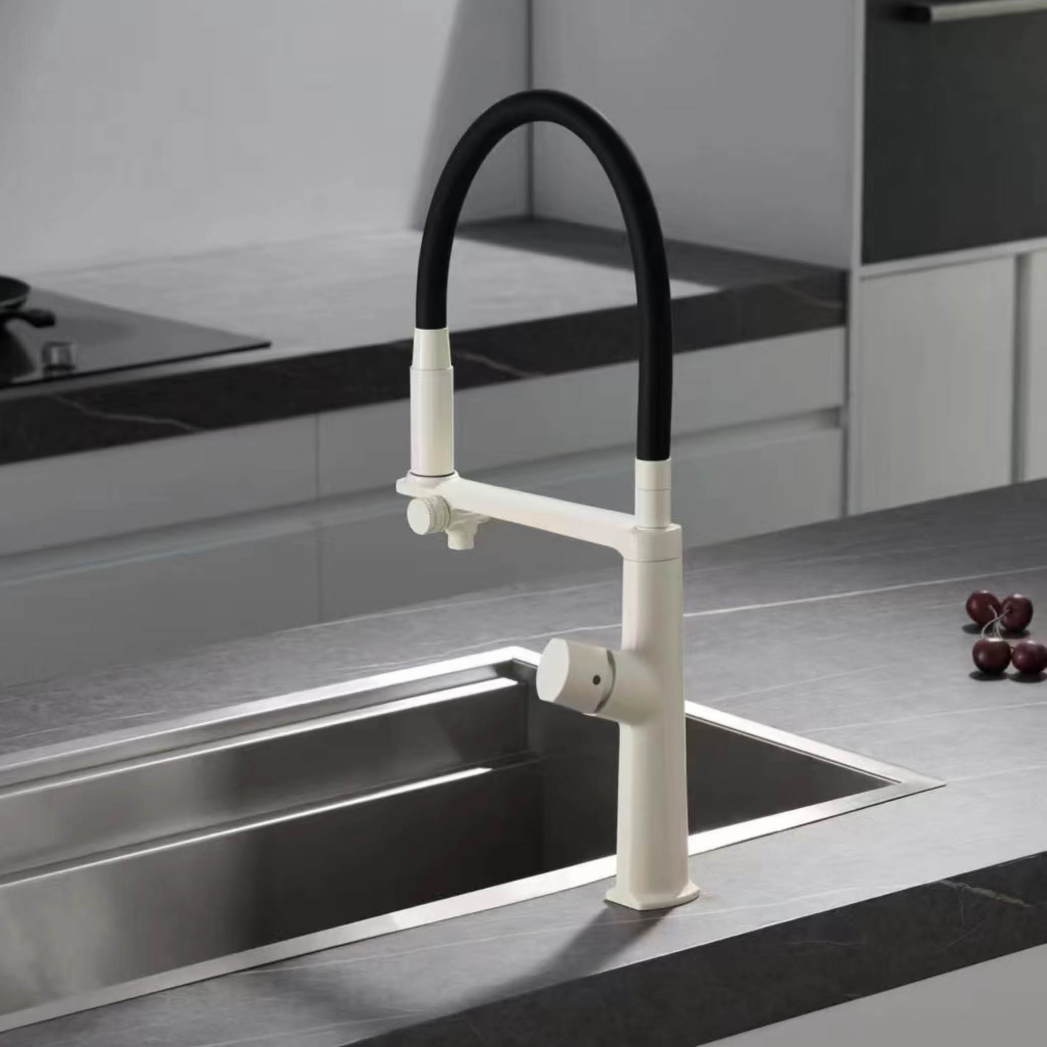 Robinet de cuisine de luxe gri - Kitchen Gadgets Luxury avis et prix