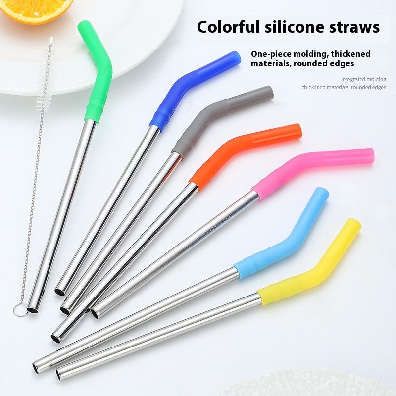 1 ensemble de paille longue en - Kitchen Gadgets And Equipment avis et prix