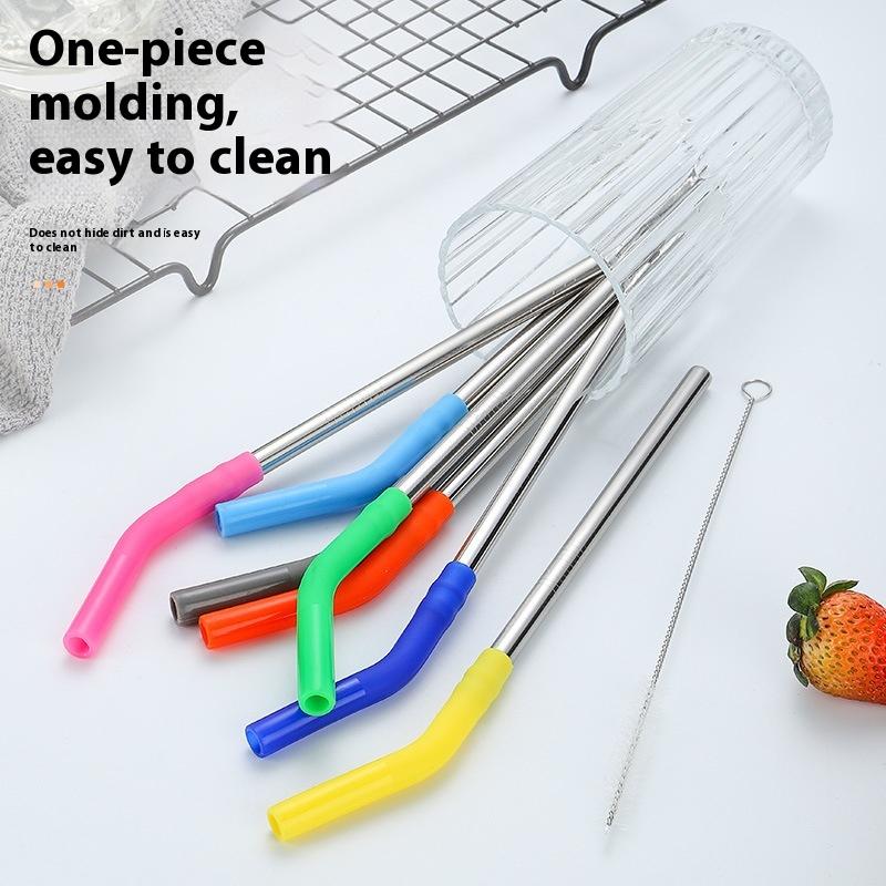 1 ensemble de paille longue en - Kitchen Gadgets And Equipment avis et prix